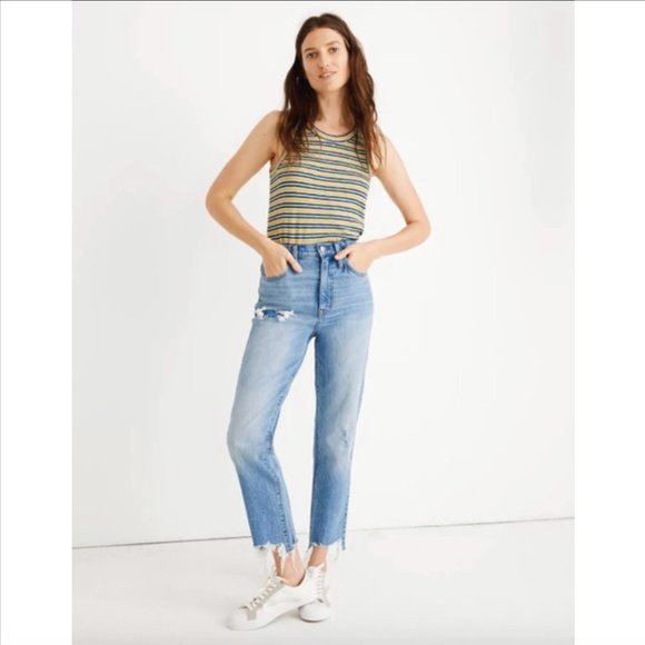 Madewell Classic Straight Jean - Picture 1 of 9